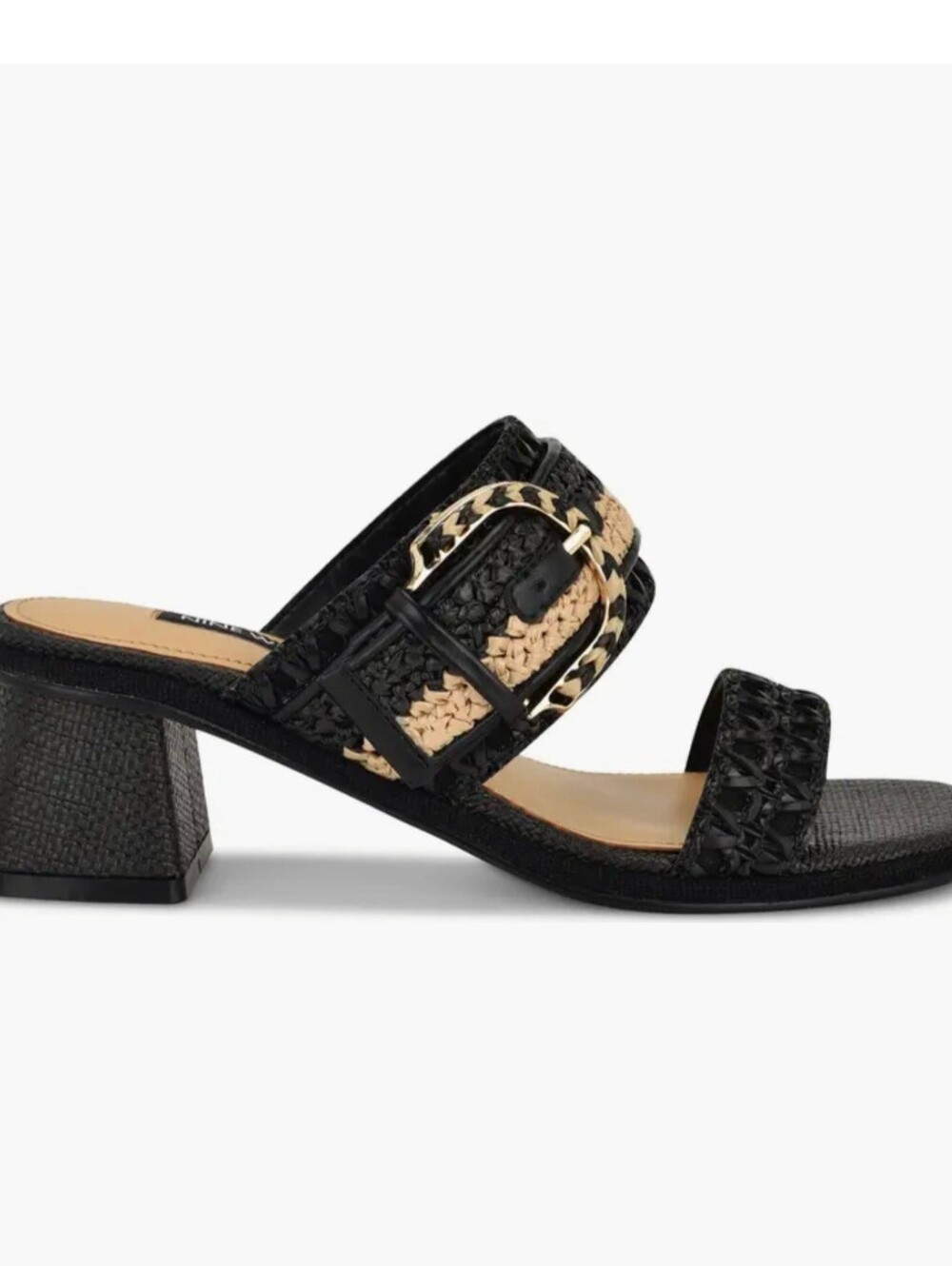 Nine West Ebels Raffia Sandal